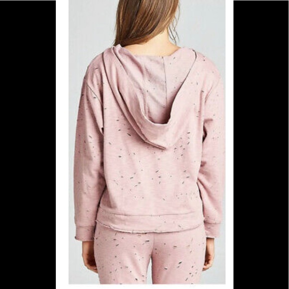 New hole Distressed sweater pant set size small - Picture 5 of 10